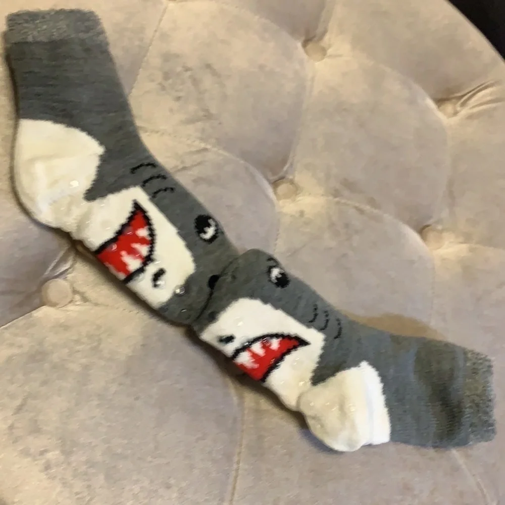 Cozy Cabin socks, kids, double layer, sooo soft and warm